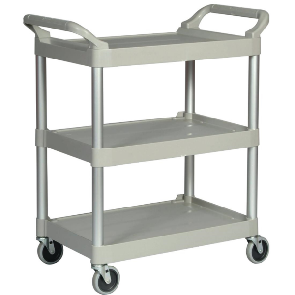 Rubbermaid Compact Utility Trolley Platinum