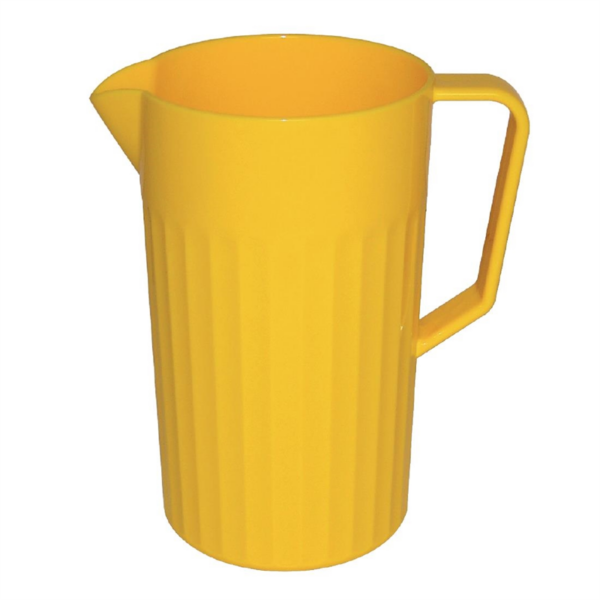 Olympia Kristallon Polycarbonate Jug Yellow 1.4Ltr