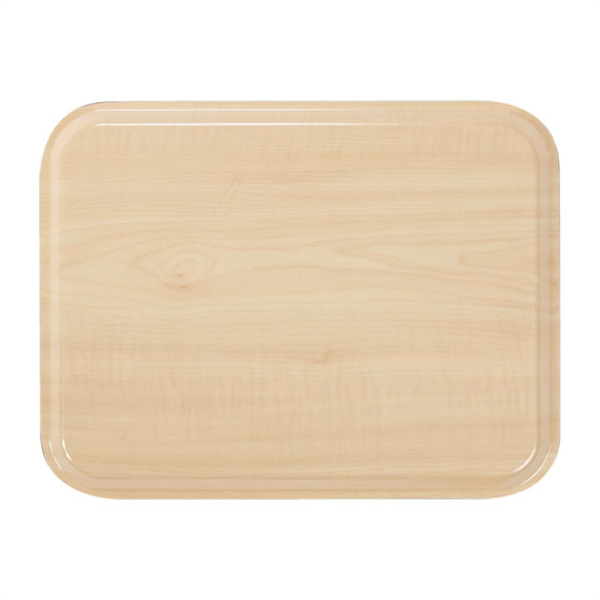 Cambro Capri Laminate Canteen Tray Birch 430mm