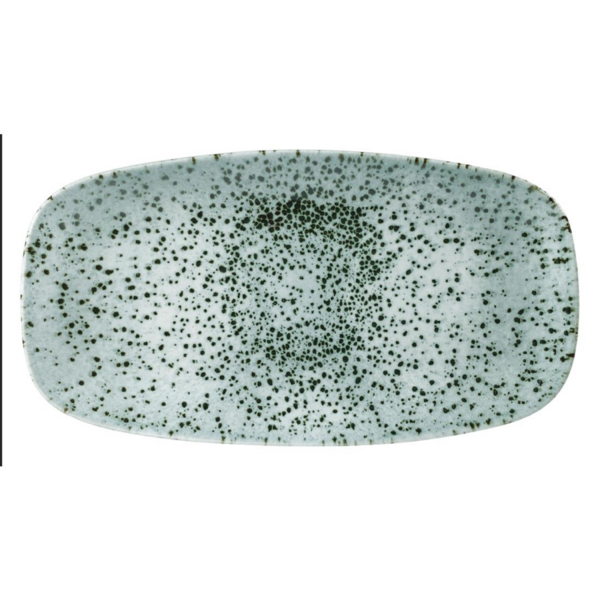 Churchill Mineral Oblong Chef Plates Green 189 x 355mm (Pack of 6)