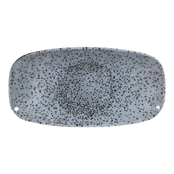 Churchill Mineral Oblong Chef Plates Blue 153 x 398mm (Pack of 12)