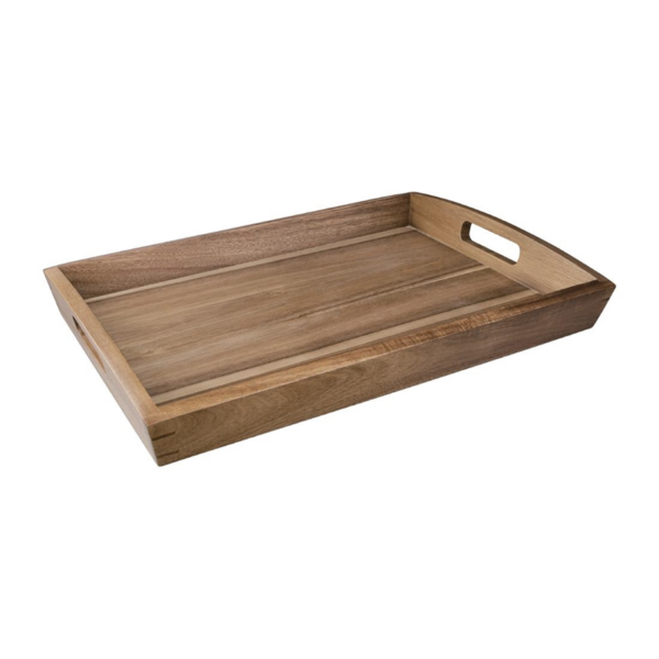 Olympia Large Acacia Wood Butler Tray 510mm