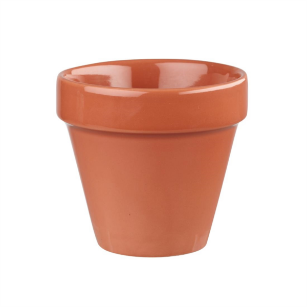 Churchill Bit On The Side Plant Pot Paprika 17oz (Pack of 6)