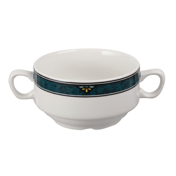 Churchill Verona Handled Soup Bowls 398ml (Pack of 24)