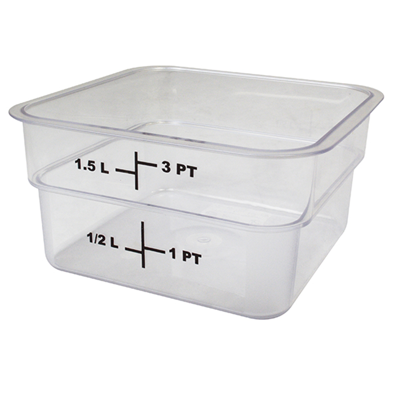 CLEAR STORAGE CONTAINER 2lt
