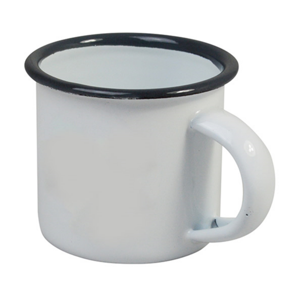 ENAMEL ESPRSSO CUP Diam 5.3cm 2in  3.5oz 100ml - Image 2