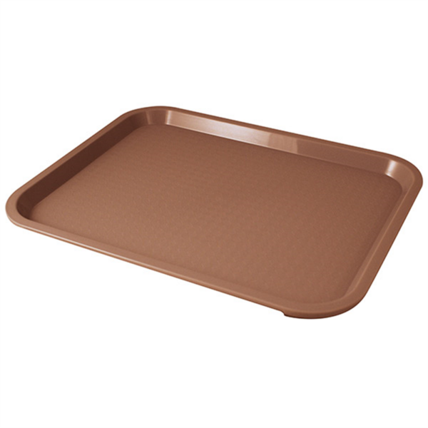 FAST FOOD BROWN TRAY 26x34CM /13.5 X 9.75