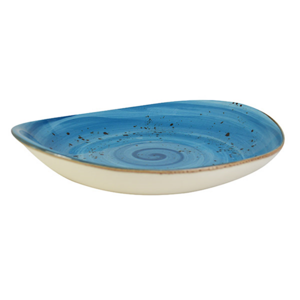 ORION ELEMENTS  RUSTIC SHAPED PLATE- OC MIST