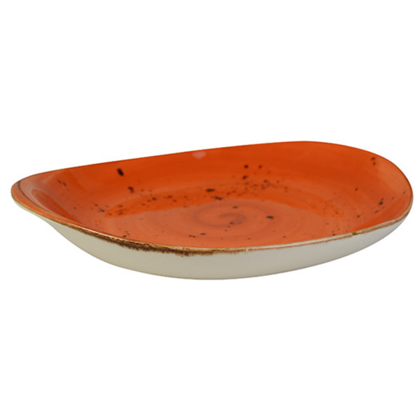 ORION ELEMENTS  RUSTIC SHAPED PLATE- SUNBURST