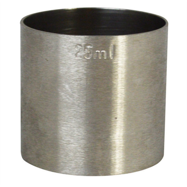 SPIRIT MEASURE STAINLESS STEEL 25 ML