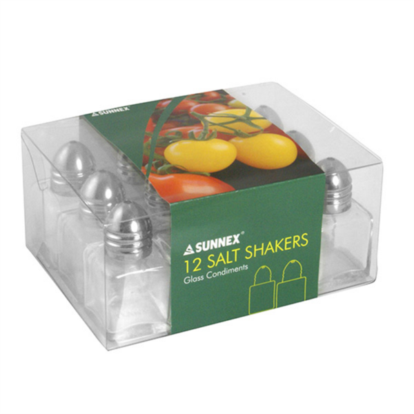 SQUARE SALT SHAKER 12 PACK