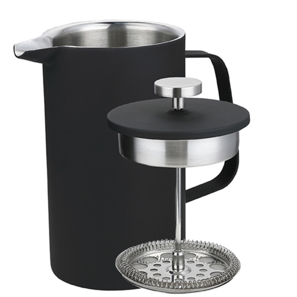 SUNNEX S/S BLACK CAFETIERE 350ml/ 12.5oz