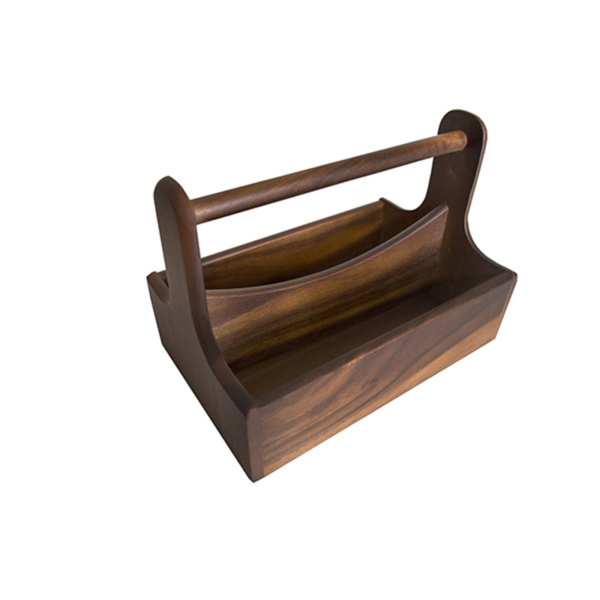 WOODEN PRESENTATION TABLE CADDIE 25CM X 15CM