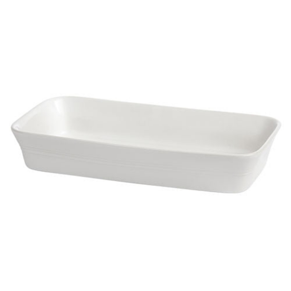 White Rectangular Dish 32.5x19x5.5cm